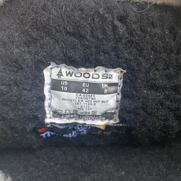 Winter boots, NWT, Woods - Picture 3 of 3